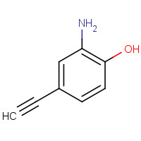 70239-82-6 2-Amino-4-ethynylphenol chemical structure