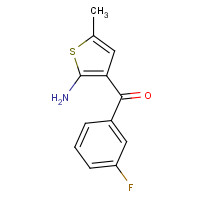 51687-28-6 2-Amino-3-fluorobenzoyl-5-methylthiophene chemical structure
