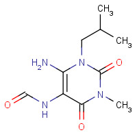 130332-59-1 4-Amino-5-formylamino-3-isobutyl-1-methylpyrimidine-2,6-dione chemical structure