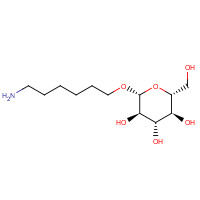 56981-41-0 6-Aminohexyl b-D-Glucopyranoside chemical structure