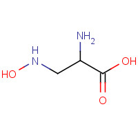 5854-94-4 D,L-2-Amino-3-(hydroxyamino)propionic Acid chemical structure