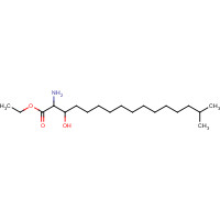 750560-88-4 2-Amino-3-hydroxy-15-methyl-hexadecanoic Acid Ethyl Ester chemical structure