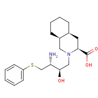 1221793-34-5 (3S,4aS,8aS)-2-[(2R,3R)-3-Amino-2-hydroxy-4-phenythiobutyl]-decahydro-3-isoquinolinecarboxylic Acid chemical structure