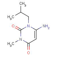 58481-39-3 4-Amino-3-isobutyl-1-methylpyrimidine-2,6-dione chemical structure