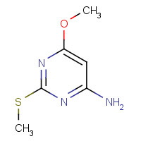 3289-53-0 6-Amino-4-methoxy-2-methylthiouracil chemical structure