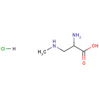20790-76-5 a-Amino-b-methylaminopropionic Acid Hydrochloride chemical structure
