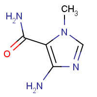 5413-89-8 4-Amino-1-methyl-1H-imidazole-5-carboxamide chemical structure