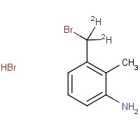 57414-77-4 3-Amino-2-methyl-benzyl-d2 Bromide Hydrobromide chemical structure
