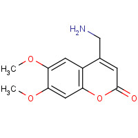 849042-47-3 4-(Aminomethyl)-6,7-dimethoxycoumarin chemical structure