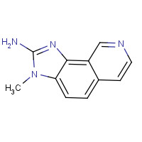 147293-14-9 2-Amino-3-methyl-3H-imidazo[4,5-h]isoquinoline chemical structure