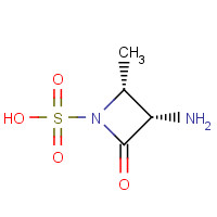 80582-09-8 (2R,3S)-3-Amino-2-methyl-4-oxo-1-azetidinesulfonic Acid chemical structure