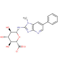 133084-70-5 2-Amino-1-methyl-6-phenylimidazo[4,5-b]pyridine N-b-D-Glucuronide chemical structure