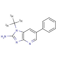 210049-13-1 2-Amino-1-methyl-6-phenylimidazo[4,5-b]pyridine-d3 chemical structure