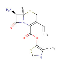 155723-02-7 (6R,7R)-7-Amino-3-[(Z)-2-(4-methylthiazol-5-yl]ethenyl-8-oxo-5-thia-1-azabicylo[4.2.0]oct-2-ene-2-carboxylic acid chemical structure