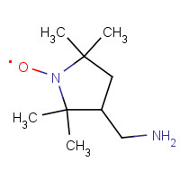 54606-49-4 3-Aminomethyl-2,2,5,5-tetramethyl-1-pyrrolidinyloxy chemical structure