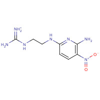 1246816-36-3 N-[2-[(6-Amino-5-nitro-2-pyridinyl)amino]ethyl]guanidine Hydrochloride chemical structure