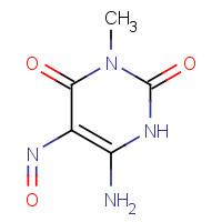 61033-04-3 6-Amino-5-nitroso-3-methyluracil chemical structure
