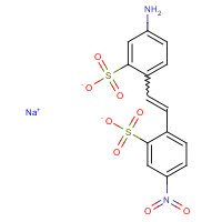 6634-82-8 4-Amino-4'-nitrostilbene-2,2'-disulfonic Acid Disodium Salt chemical structure