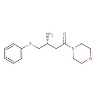 870812-94-5 4-[(3R)-3-Amino-1-oxo-4-(phenylthio)butyl]morpholine chemical structure