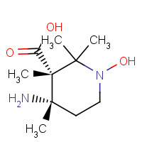 691364-98-4 (3S,4S)-4-Amino-1-oxyl-2,2,6,6-(3R,4R)-tetramethylpiperidine-3-carboxylic Acid chemical structure