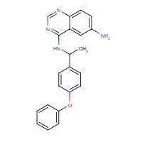 545380-34-5 6-Amino-4-(4-phenoxyphenylethylamino)quinazoline chemical structure