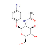 14419-59-1 4-Aminophenyl 2-Acetamido-2-deoxy-b-D-glucopyranoside chemical structure