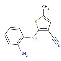 873895-41-1 2-[(2-Aminophenyl)amino]-5-methyl-3-thiophenecarbonitrile(Olanzapine Impurity) chemical structure