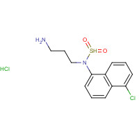 78957-86-5 N-(3-Aminopropyl)-5-chloro-1-naphthalenesulfonamide Hydrochloride chemical structure