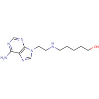 686301-48-4 5-{[2-(6-Amino-9H-purin-9-yl)ethyl]amino}-1-pentanol chemical structure