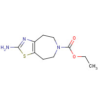 887352-57-0 2-Amino-4,5,7,8-tetrahydro-6-(N-carbethoxy)thiazolo[5,4-d]azepine chemical structure