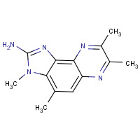 132898-07-8 2-Amino-3,4,7,8-tetramethyl-3H-imidazo[4,5-f]quinoxaline chemical structure