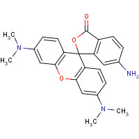 159435-10-6 6-Aminotetramethyl Rhodamine chemical structure