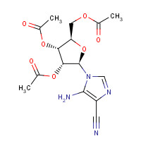 23192-63-4 5-Amino-1-(2',3',5'-tri-O-acetyl-b-D-ribofuranosyl)-imidazole-4-carbonitrile chemical structure