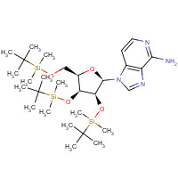 147212-86-0 4-Amino-1-(2',3',5'-tri-O-tert-butyldimethylsilyl-b-D-ribofuranosyl)-imidazo[4,5-a]pyridine chemical structure