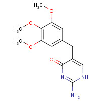 92440-76-1 2-Amino-5-[(3,4,5-trimethoxyphenyl)methyl]-4(1H)-pyrimidinone chemical structure