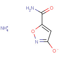 81965-22-2 Ammonium 5-(Carbamoyl)isoxazol-3-olate chemical structure