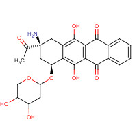 110267-81-7 Amrubicin chemical structure