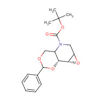 133697-22-0 2,3-Anhydro-4,6-O-benzylidene-N-(tert-butoxycarbonyl)-1,5-deoxy-1,5-imino-D-glucitol chemical structure