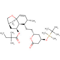 125175-64-6 4a',6'-Anhydro-4-tert-butyldimethylsilyl Simvastatin chemical structure