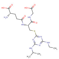 24429-05-8 Atrazine Glutathione Adduct chemical structure