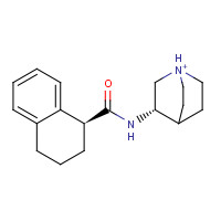 177793-79-2 (1S)-N-(3S)-1-Azabicyclo[2.2.2]oct-3-yl-1,2,3,4-tetrahydro-1-naphthalenecarboxamide chemical structure