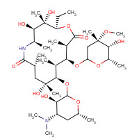 76820-32-1 9a-aza-9a-homo Erythromycin A chemical structure