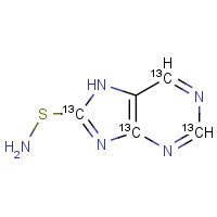1346600-71-2 Azathioprine-13C4 chemical structure