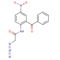 58077-08-0 2-Azido-N-(2-benzoyl-4-nitrophenyl)acetamide chemical structure