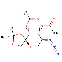 94801-00-0 5-Azido-5-deoxy-3,4-di-O-acetyl-1,2-O-isopropylidene-b-D-fructose chemical structure