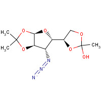 13964-23-3 3-Azido-3-deoxy-1,2:5,6-di-O-isopropylidene-a-D-glucofuranose chemical structure