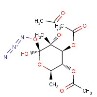 67776-38-9 1-Azido-1-deoxy-D-galacturonate 2,3,4-Triacetate Methyl Ester chemical structure