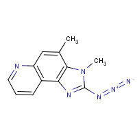 125372-29-4 2-Azido-3,4-dimethylimidazo[4,5-f]quinoline chemical structure