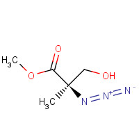 356048-04-9 (2R)-2-Azido-3-hydroxy-2-methyl-propanoic Acid Methyl Ester chemical structure