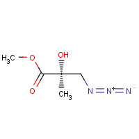 549504-45-2 (2S)-3-Azido-2-hydroxy-2-methyl-propanoic Acid Methyl Ester chemical structure